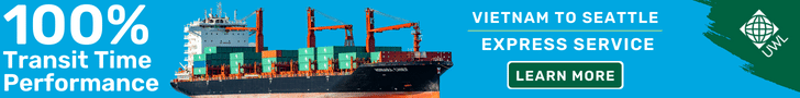 Vietnam to Seattle Express Service - 100% Transit Time Performance - Learn More